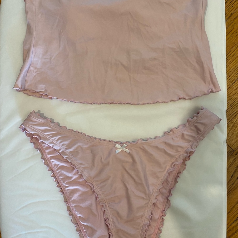 Womens Baby Pink Swim Se0